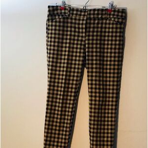 NY&CO Chequered Black & Tan Stretch Pants Size 10